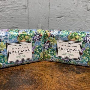 Beekman 1802 Aloe & Iris Goat Milk Soap Bar Pair